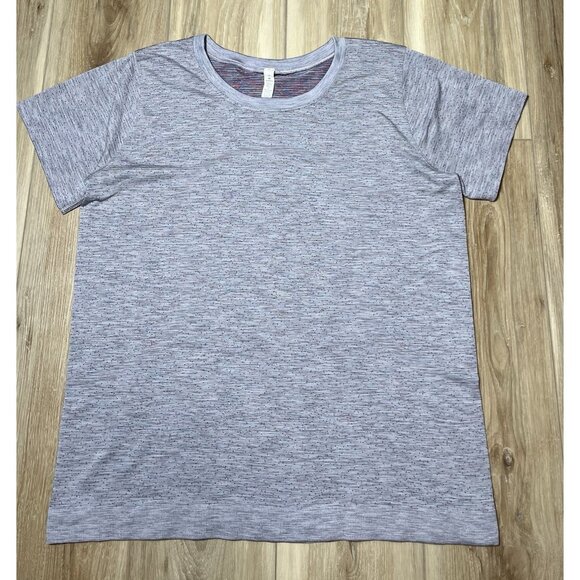 Lululemon Swiftly Tech Purple Relaxed Short Sleeve Shirt - Size 12 - Picture 1 of 16